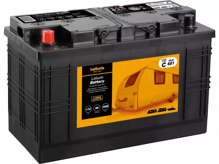 The best caravan batteries Halfords