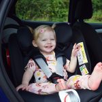 Cozy n Safe child sat in car seat