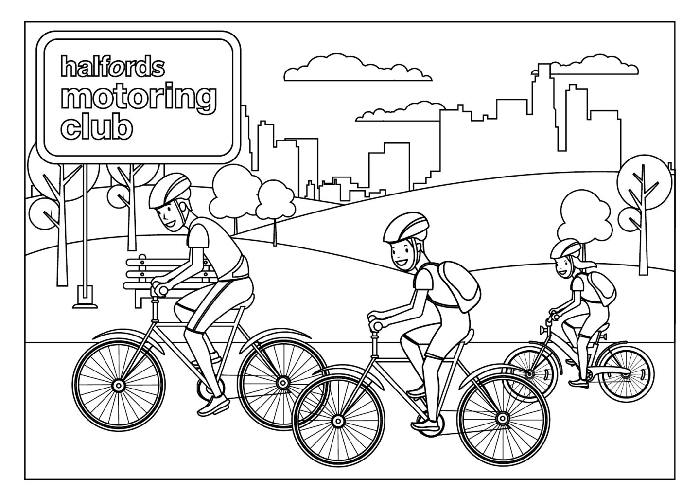 Colouring Pack - Fun for all Ages - Halfords