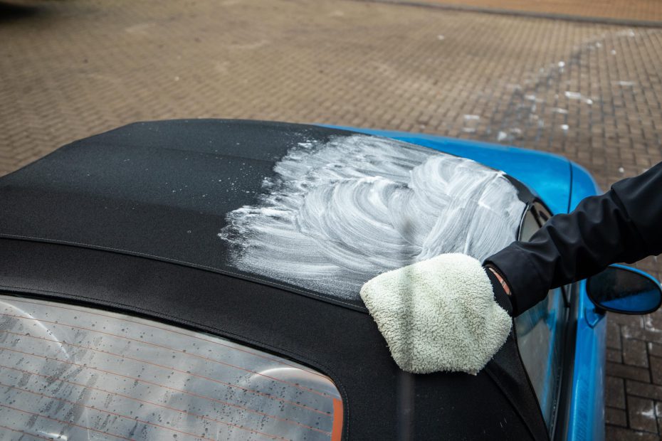 How to clean a soft top roof Halfords